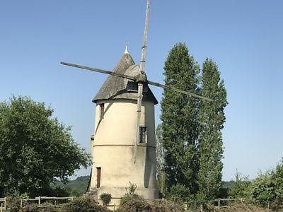 فيلا Moulin A Vent Le Champ Du Trail Saint-Cyr-des-Gats المظهر الخارجي الصورة