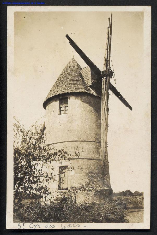 فيلا Moulin A Vent Le Champ Du Trail Saint-Cyr-des-Gats المظهر الخارجي الصورة