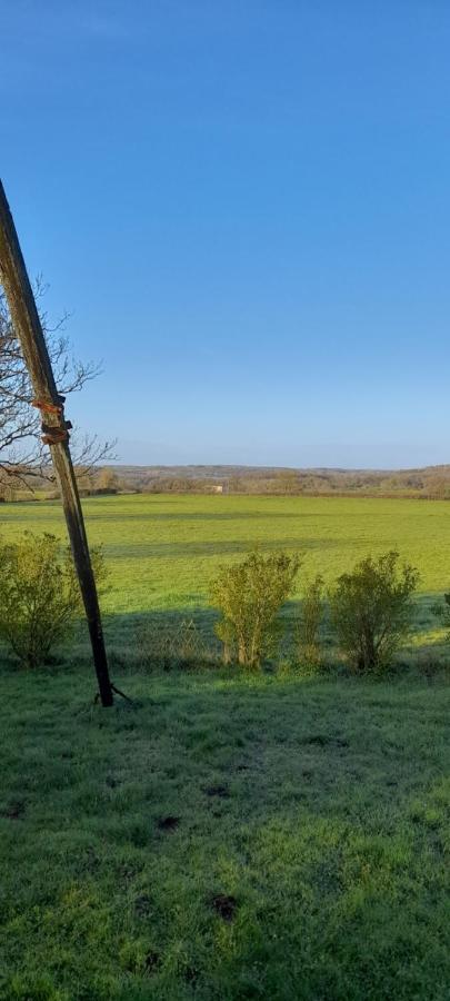 فيلا Moulin A Vent Le Champ Du Trail Saint-Cyr-des-Gats المظهر الخارجي الصورة
