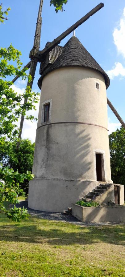 فيلا Moulin A Vent Le Champ Du Trail Saint-Cyr-des-Gats المظهر الخارجي الصورة